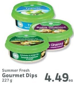 IGA Summer Fresh Gourmet Dips 227 g offer