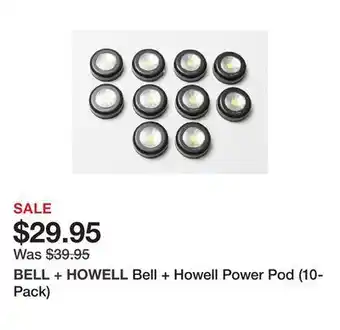 TSC Stores Bell + howell power pod (10-pack) offer