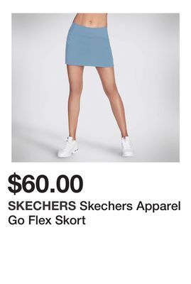 TSC Stores Skechers apparel go flex skort offer