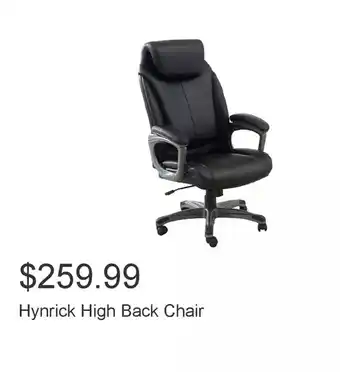 Costco Hynrick high back chair offer