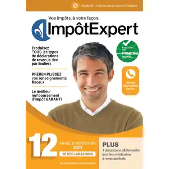 Best Buy Impôtexpert 2022 (pc) - 12 returns - french - digital download offer