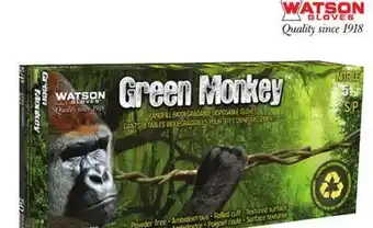 Princess Auto 50 pk green monkey biodegradable gloves offer