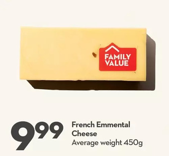 Longo's French emmental cheese offer