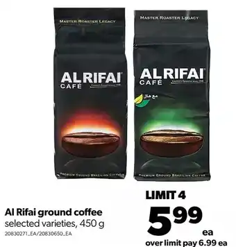 Real Canadian Superstore Al rifai ground coffee offer