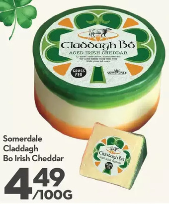 Longo's Somerdale claddagh bo irish cheddar offer