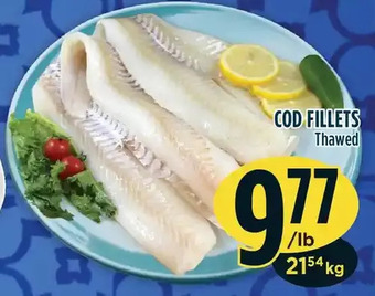 Marché Adonis Cod fillets offer