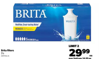 Real Canadian Superstore Brita filters offer