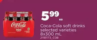 Real Canadian Superstore Coca-cola soft drinks offer