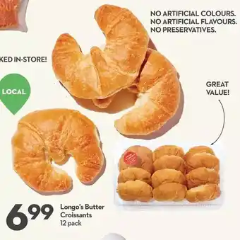 Longo's Longo's croissants offer
