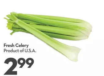 Longo's Fresh celery offer