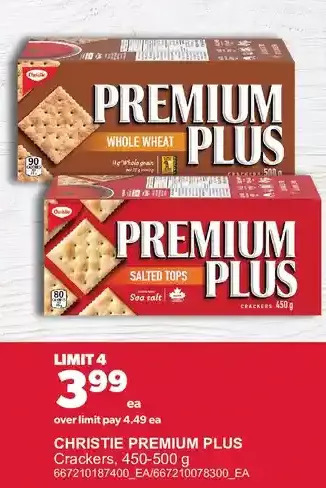 Real Canadian Superstore Christie premium plus crackers offer