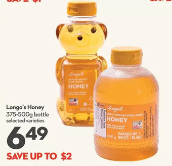 Longo's Longo's honey offer