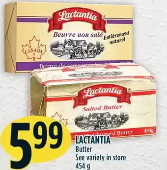 Marché Adonis Lactantia butter offer