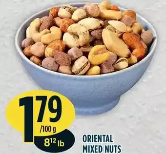 Marché Adonis Oriental mixed nuts offer