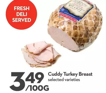 Longo's Cuddy turkey breast offer