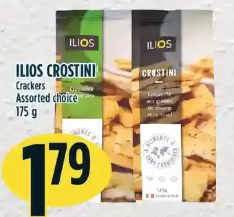 Marché Adonis Ilios crostini crackers offer