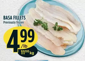 Marché Adonis Basa fillets offer