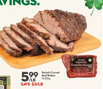 Longo's Rachel's corned beef brisket offer