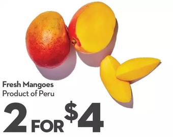 Longo's Fresh mangoes offer