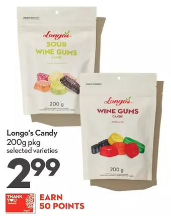 Longo's Longo's candy offer