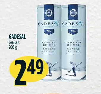 Marché Adonis Gadesal sea salt offer