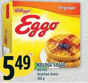 Marché Adonis Kellogg's eggo waffles offer