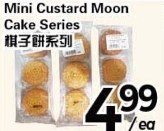 Mini Custard Moon Cake Series
