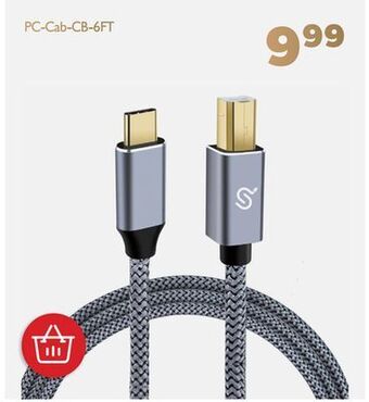 Shopper+ Usb type c to type b printer cable 6ft with 480mbps fast transmission - primecables offer