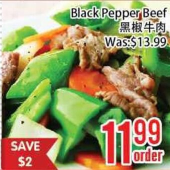 FreshLand Supermarket Black Pepper Beef offer