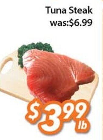 Ample Food Market Tuna Steak offer