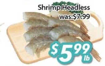 Ample Food Market Shrimp Headless offer