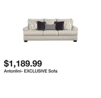 Ashley Furniture Antonlini- exclusive sofa offer