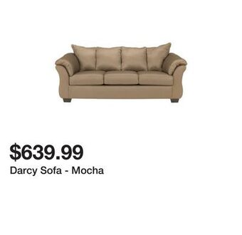 Ashley Furniture Darcy sofa - mocha offer