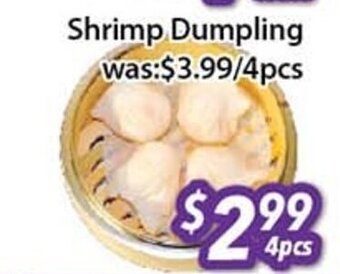 Ample Food Market Shrimp Dumpling offer