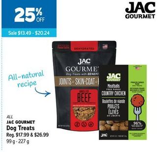 Ren’s Pets Depot All jac gourmet dog treats offer
