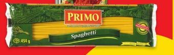 Walmart Primo pasta 454 g offer