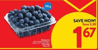Walmart Blueberries offer
