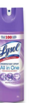 Walmart Lysol disinfectant spray offer