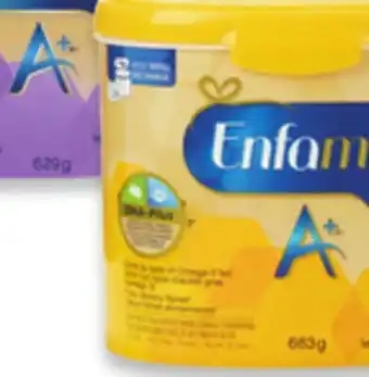Walmart Enfamil a+, a+ 2 power tub offer