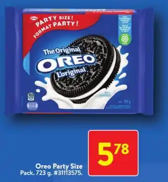 Walmart Christie oreo party size offer