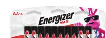 Walmart Energizer max aa16 or aaa10 batteries offer