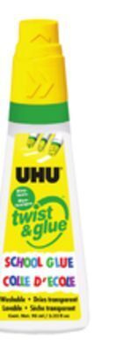 Staples Uhu twist & glue white school glue offer
