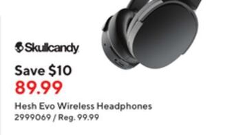 Staples Skullcandy hesh evo wireless headphones offer