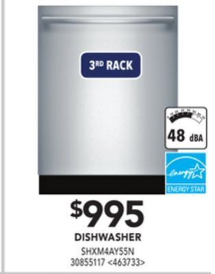 Lowe's Bosch dishwasher offer