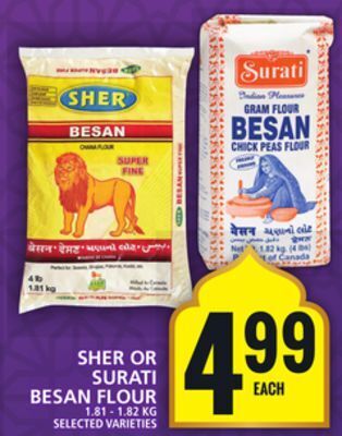 Food Basics Sher or surati besan flour offer