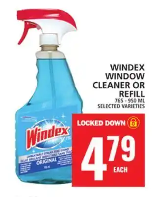 Food Basics Windex window cleaner or refill offer