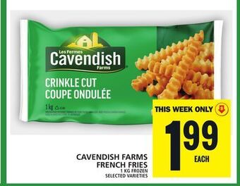 Food Basics Cavendish farms french fries offer