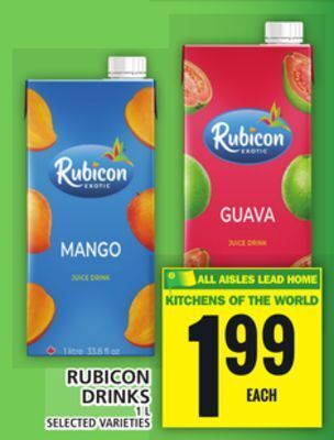 Food Basics Rubicon drinks offer