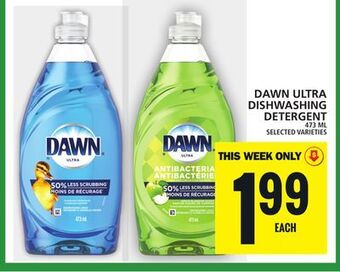 Food Basics Dawn ultra dishwashing detergent offer