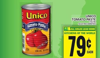 Food Basics Unico tomato paste offer